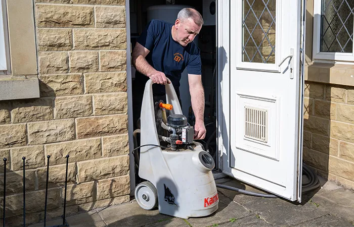 Power flushing service by Mode Heating in Wetherby