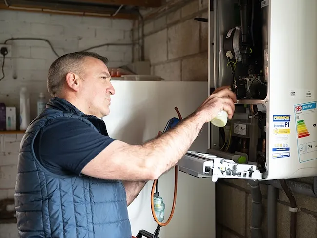 Annual boiler service in Wetherby by a Gas Safe registered engineer