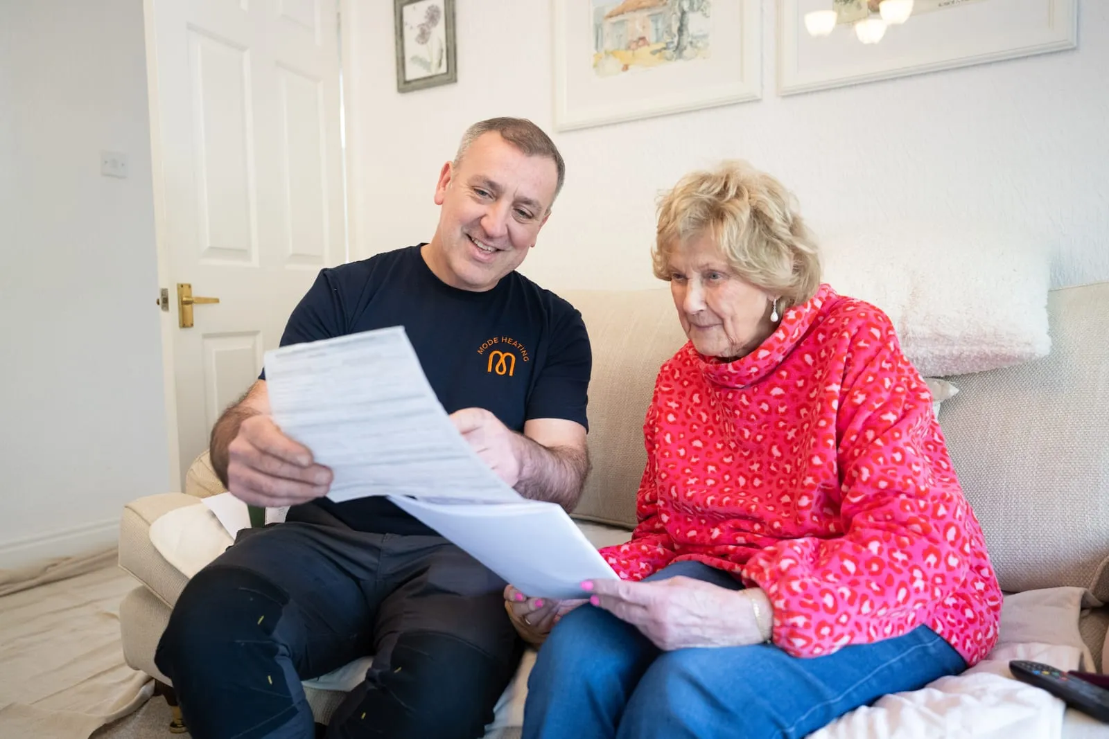 How much does a power flush cost in Wetherby