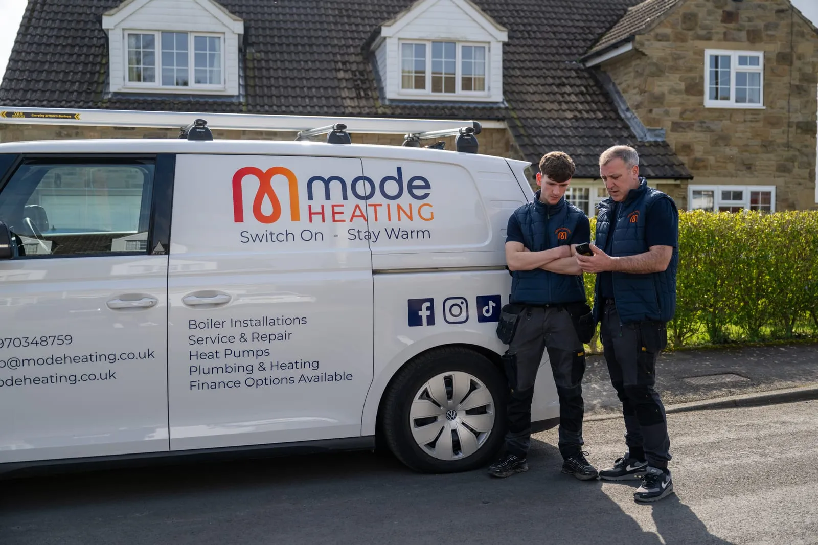 Initial power flushing assessment in Wetherby